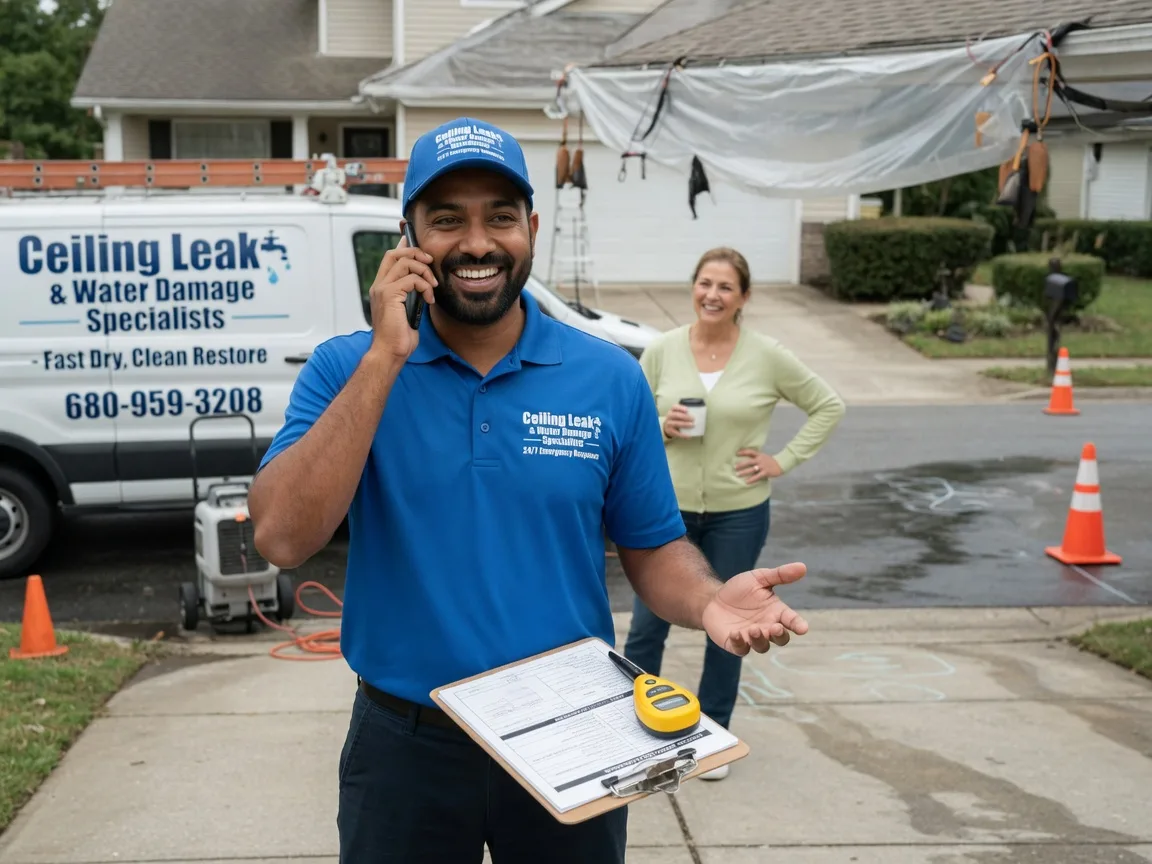 Ceiling Leak Cleanup Sharon Grove, KY FAQs