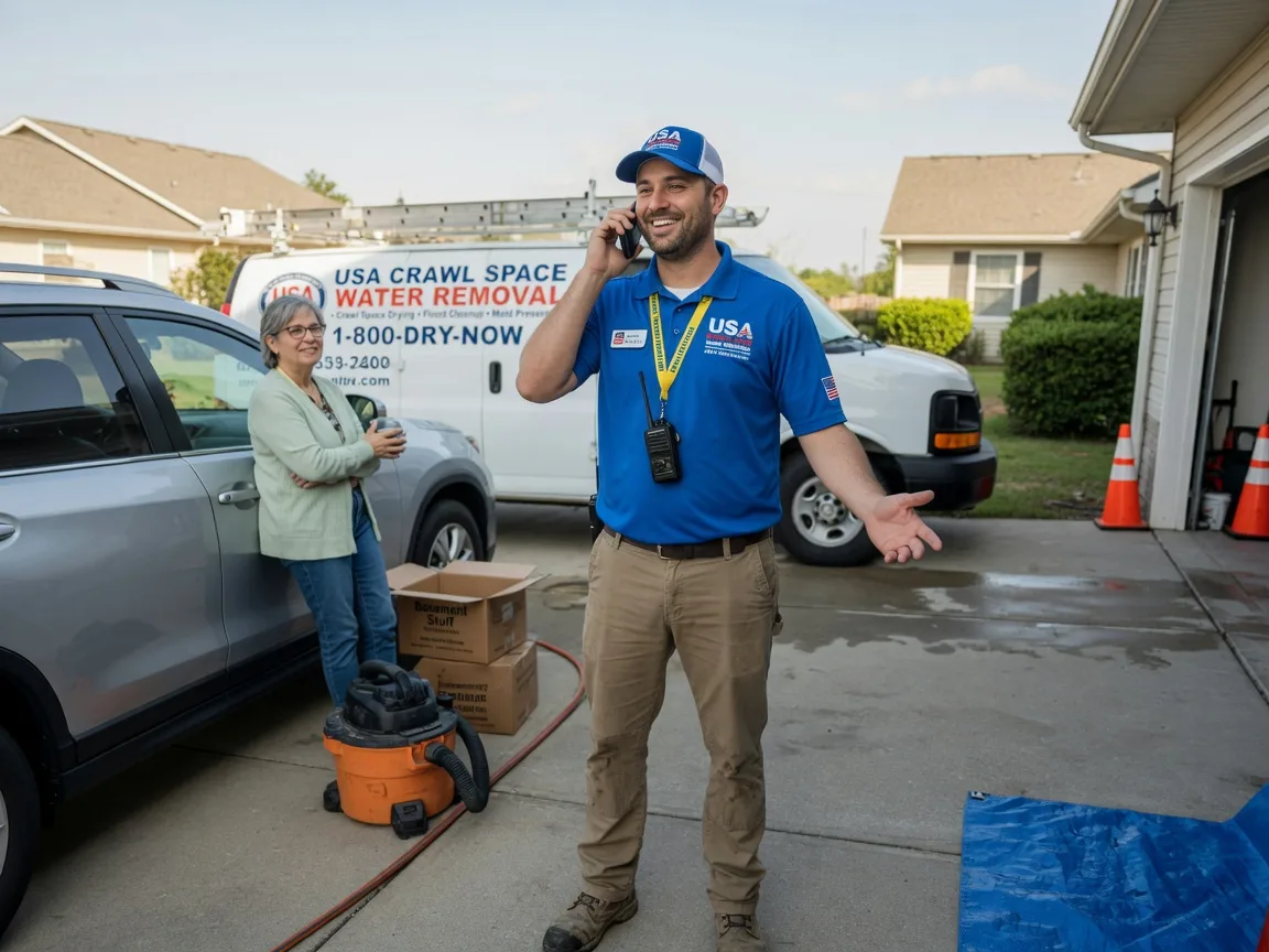 Crawl Space Water Removal Sharon Grove, KY FAQs